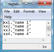 AccPal accounting - CSV in excel
